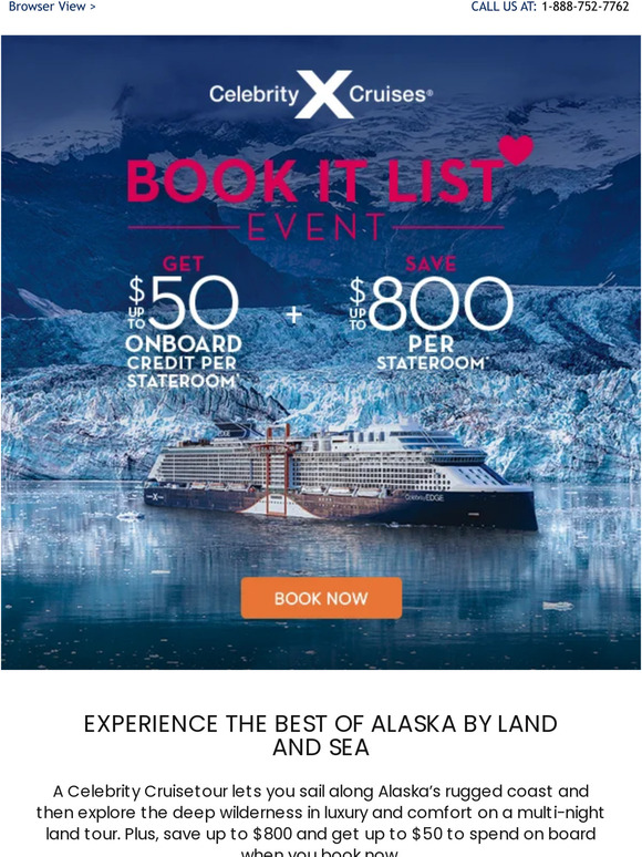 Celebrity Cruises Alaska—everything you expect. More than you imagined