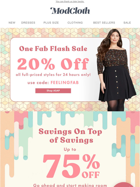 ⚡ Flash Sale ⚡ Take 20% Off NOW!