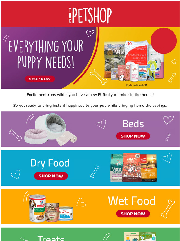 Dubai Pet Food UAE Did you get a new puppy? Milled