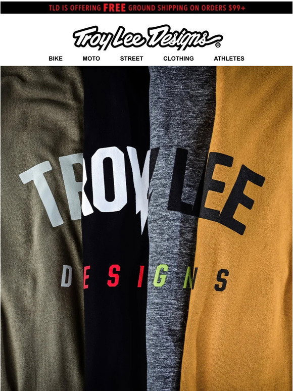 Jersey Lettering – Troy Lee Designs