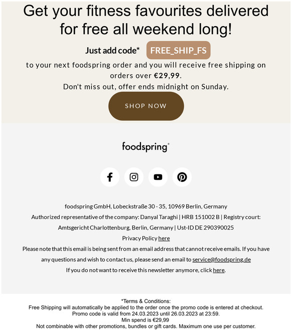 Free Shipping 🚚