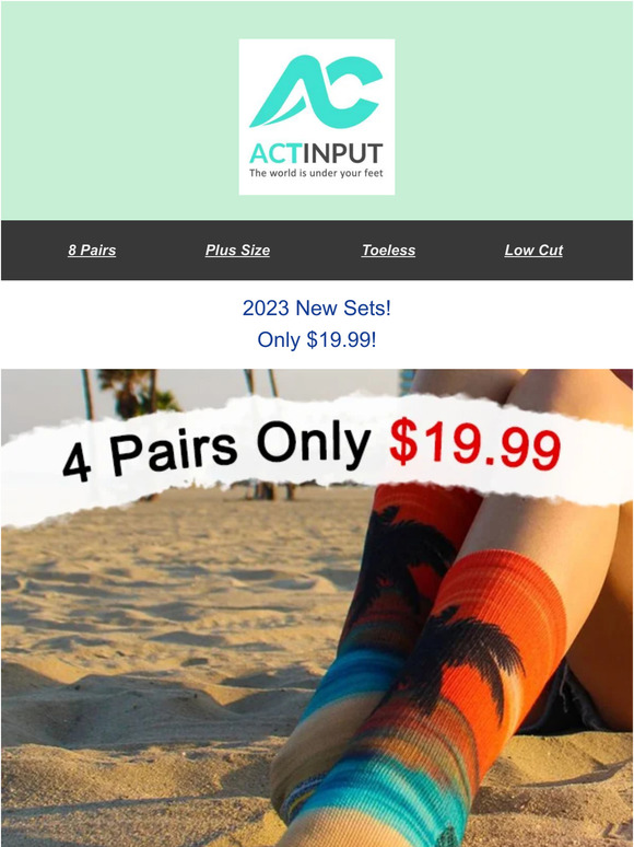 📞 Comfort Is Calling...>>8 Pairs ONLY $29.99！