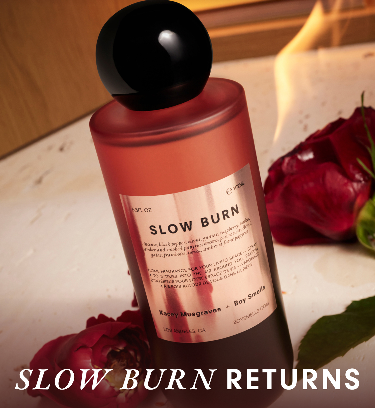 Boy smells deals slow burn