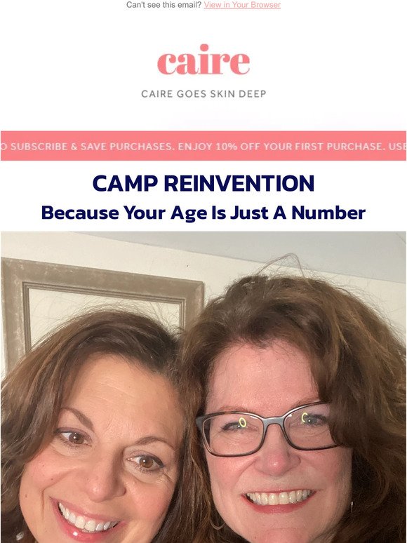 —, Join Camp Reinvention and Reinvent Your Life in Just 12 Weeks