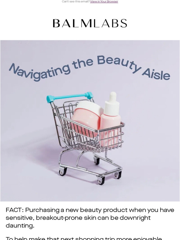 Navigating the Beauty Aisle with Acne-Prone Skin 😅