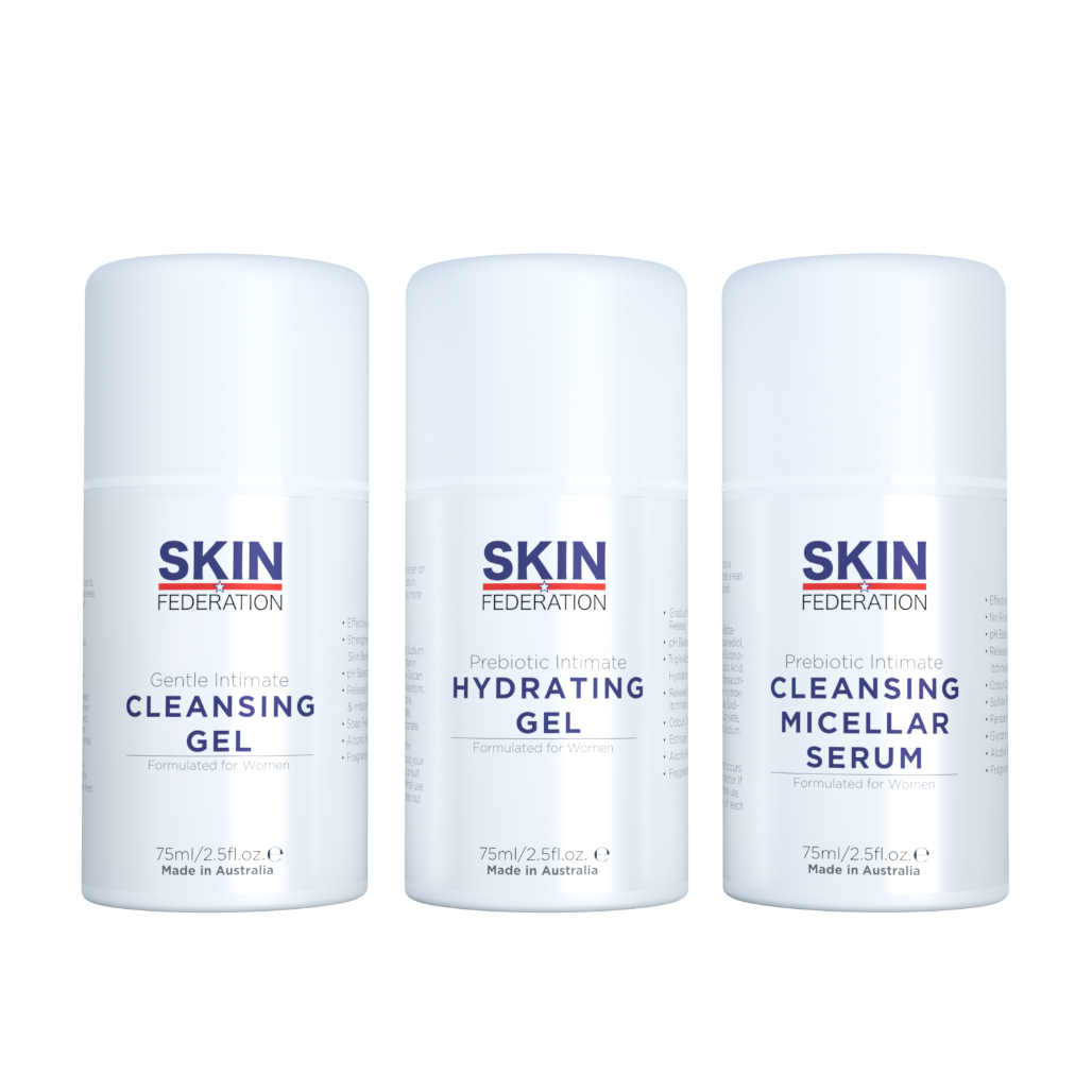 Daily Intimate Care Routine (Hydrating Gel, Micellar Serum and Cleansing Gel)