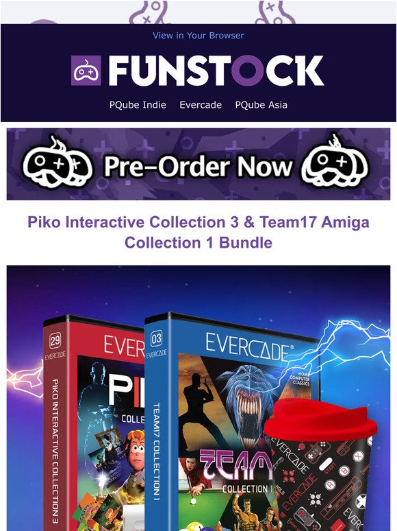 PRE-ORDER NOW: Piko Interactive Collection 3 & Team17 Amiga Collection 1 Bundle | COMING SOON: Curse of the Sea Rats Limited Edition