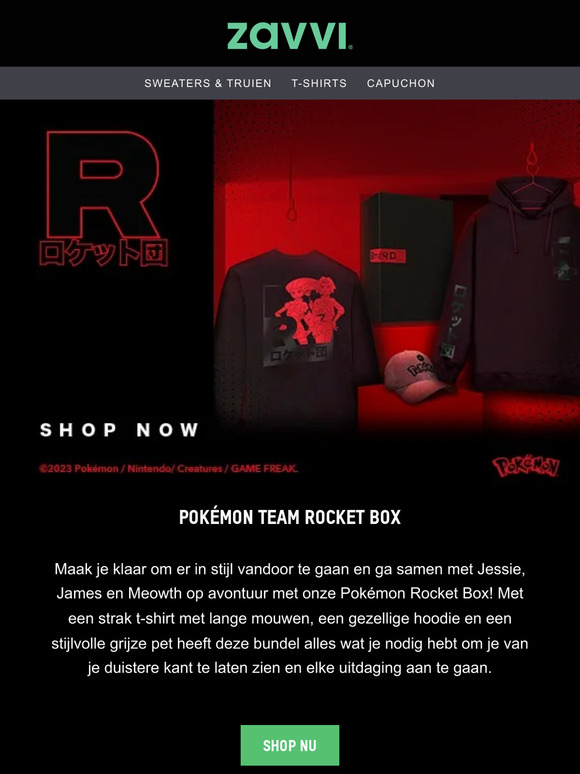 Pokémon Team Rocket Collector's Box is geland ◓