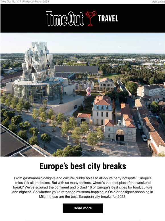 The best city breaks in Europe 🌇