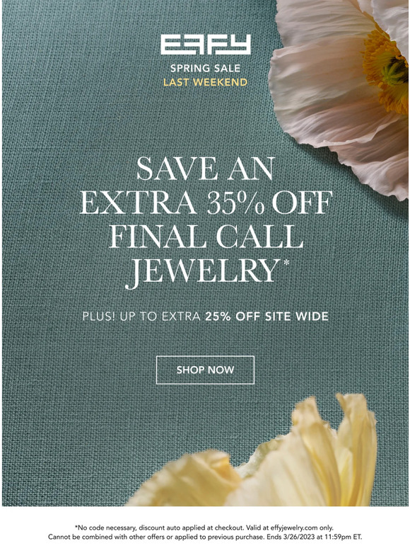 There's Still Time to Save 35% OFF