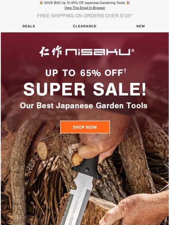 ❗❗[CLEARANCE SALE] ❗❗Up To 65% OFF Nisaku Japan Gardening Essentials!