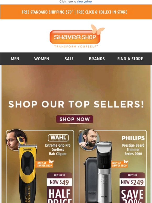 Shaver Shop (AU) 🍂 Check Out Our Top Sellers from Our Autumn Catalogue