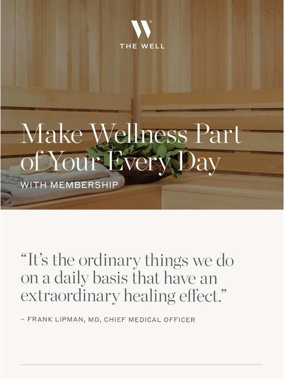 Membership Built for Your Well-Being