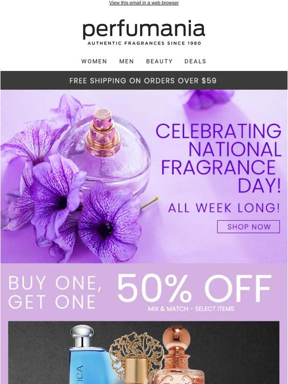 Fragrance Week Continues: Don't Miss These Offers