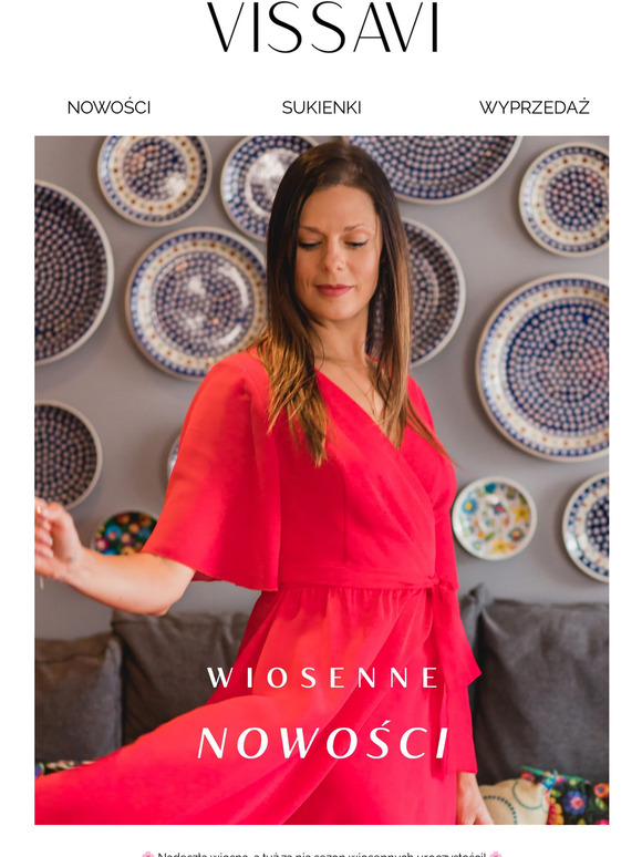 ☰ Wiosenne NOWOŚCI od Vissavi! 🌸 Poznaj modele pełne elegancji i kobiecości!