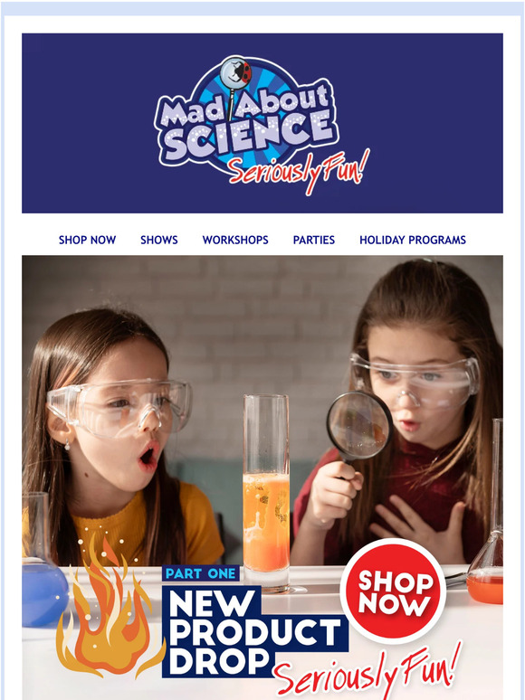 🛍️ Shop our NEW products at Mad About Science