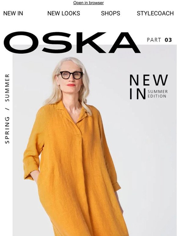 Discover the new OSKA Summer Edition!