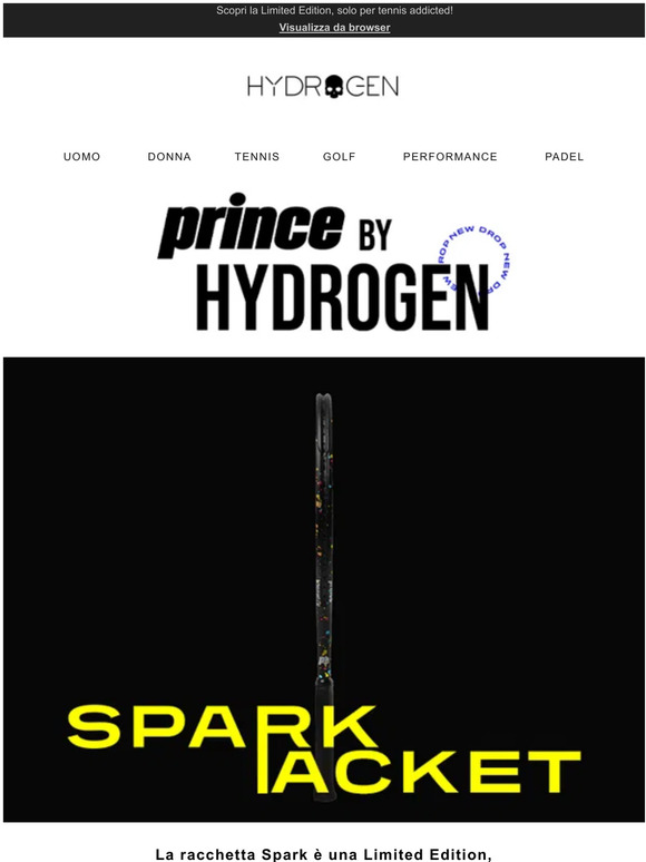 NEW IN → SPARK 🎾 Prince by Hydrogen