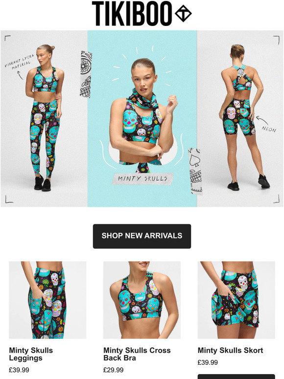 tikiboo: Crazy about fitness and cats? This range is right up your