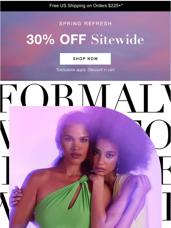 Find your formalwear style