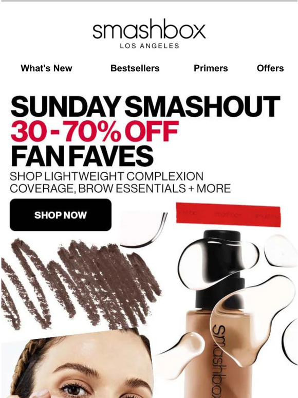 30-70% off for Sunday Smashout💸
