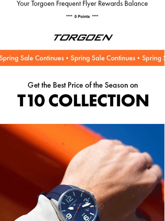Best Deals of the Season on T10 Watches!