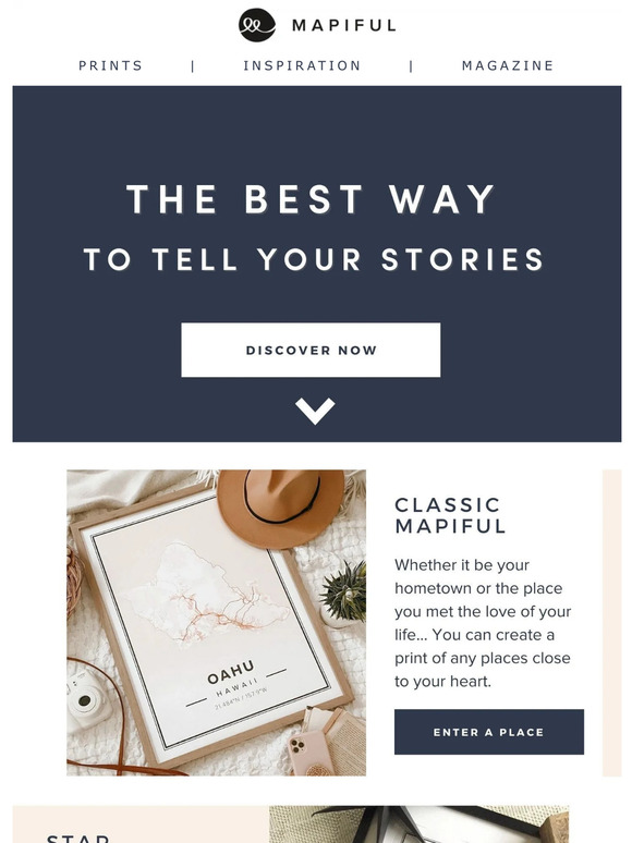 Discover the best way to tell your stories 🌿