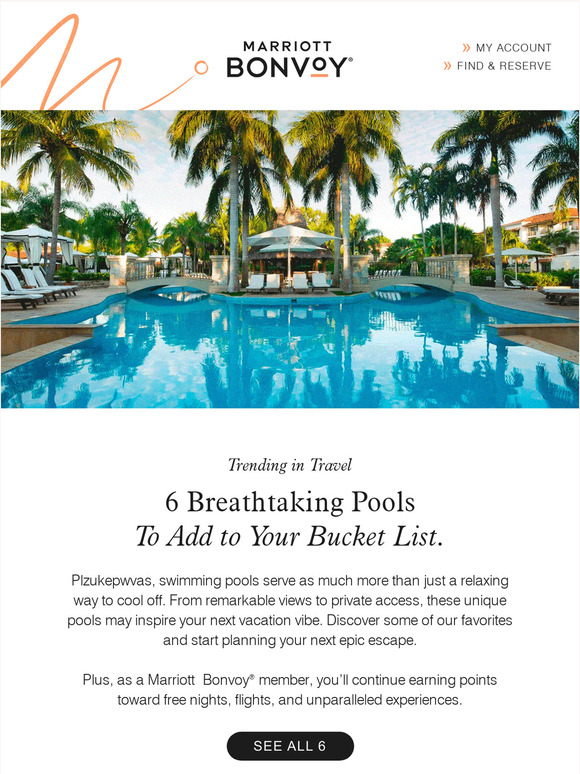 Your Guide to Picturesque Pools Around the Globe