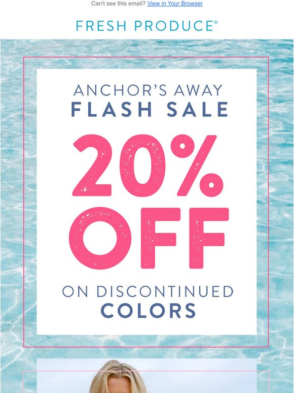 Flash Sale! 20% off discontinued colors!!