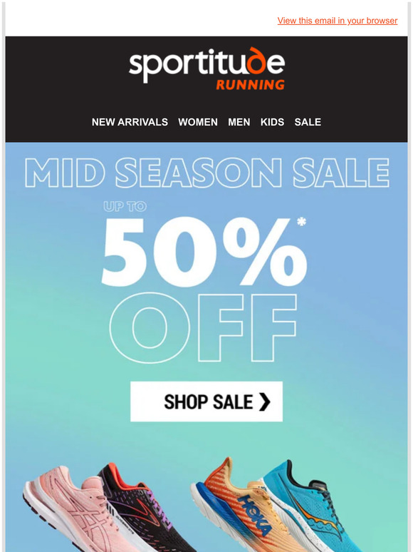 🏃‍♀️Up To 50% Off Goal-Crushing Gear!