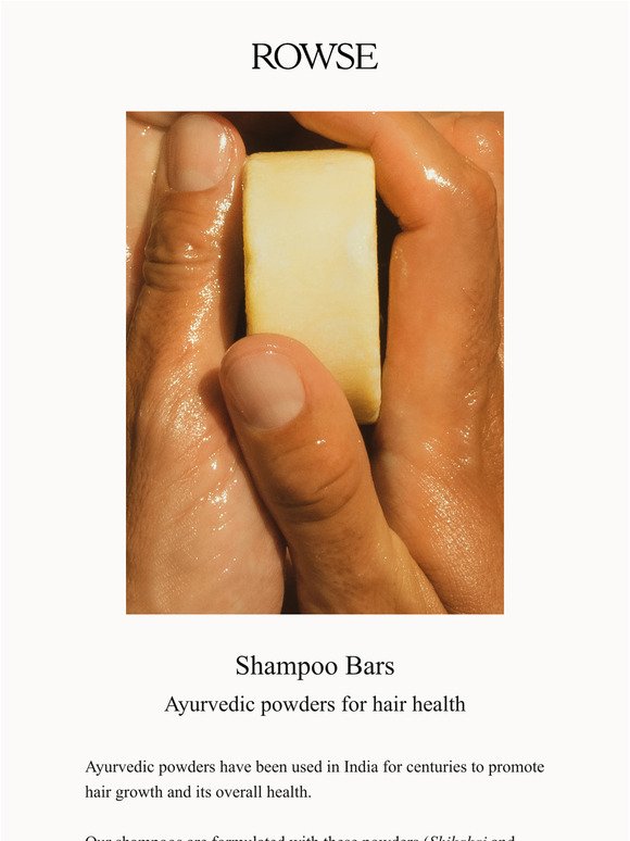 Shampoo Bars: plant-based and Ayurvedic goodness
