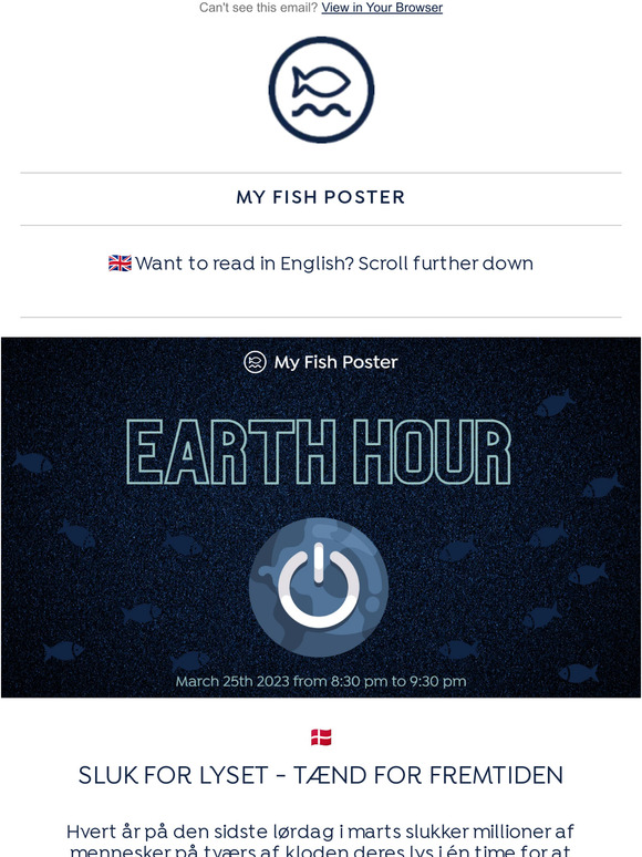 Sammen om EARTH HOUR 🌎