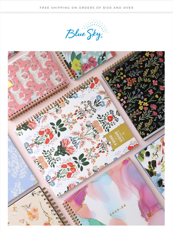 Blue Sky 🎉Did you hear? New 202324 planners are now available! 🎉 Milled