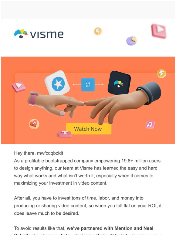 ✍️ How we use videos for high-ROI marketing at Visme