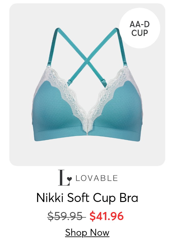 Nikki Soft Cup Bra