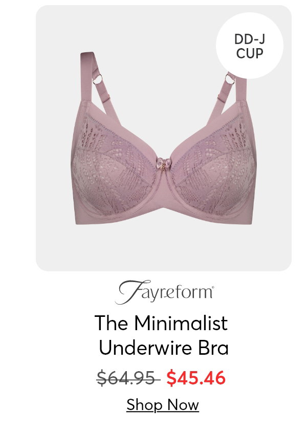 The Minimalist Underwire Bra