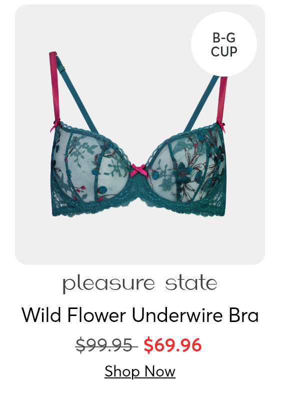 Wild Flower Underwire Bra
