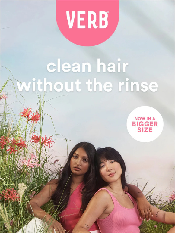 Verb Products Save water 💦 use Dry Shampoo Milled