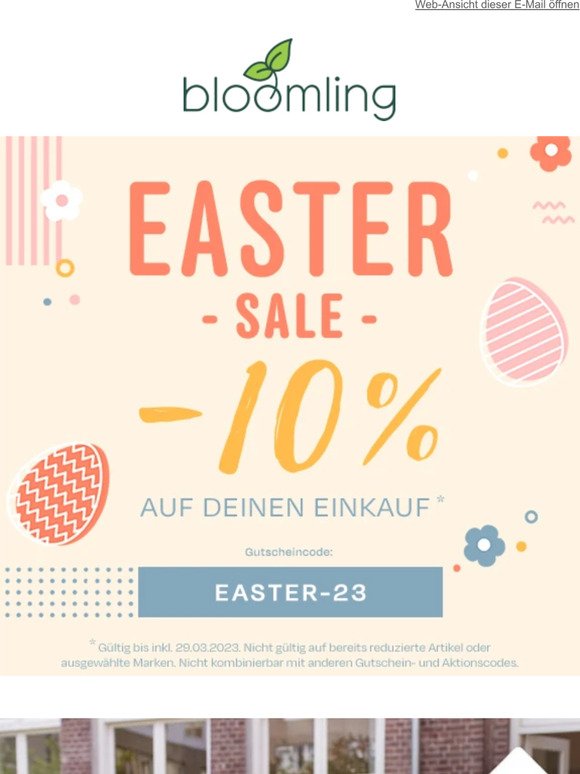 ✨ Oster Sale: -10% auf deinen Einkauf sparen! ✨