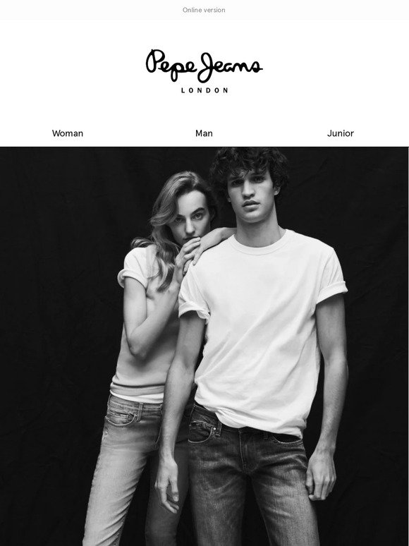 Brooklyn Beckham and girlfriend, Nicola, pose daringly for Pepe Jeans