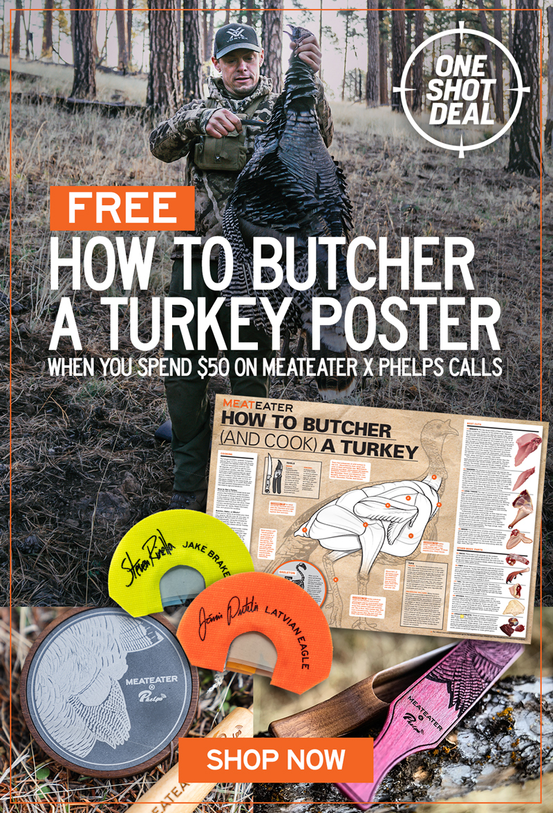 MeatEater Get a FREE How to Butcher a Turkey Poster. Milled