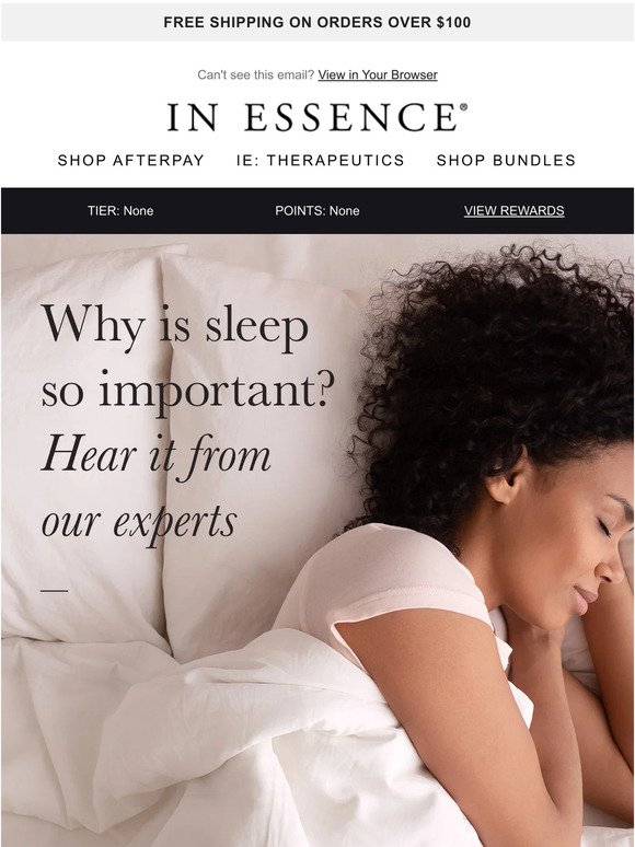 Why is sleep so important? Hear it from our experts.💤