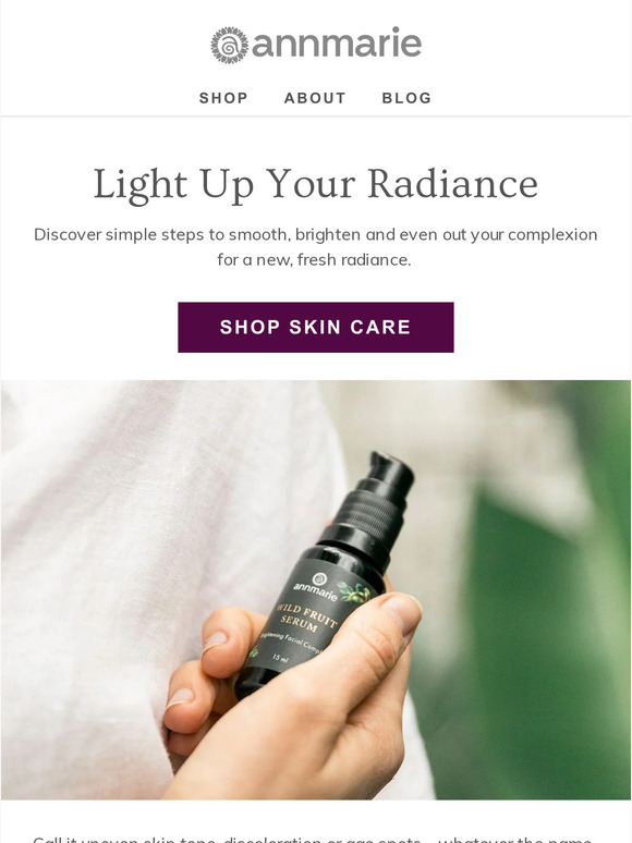 Reduce uneven skin tone—naturally