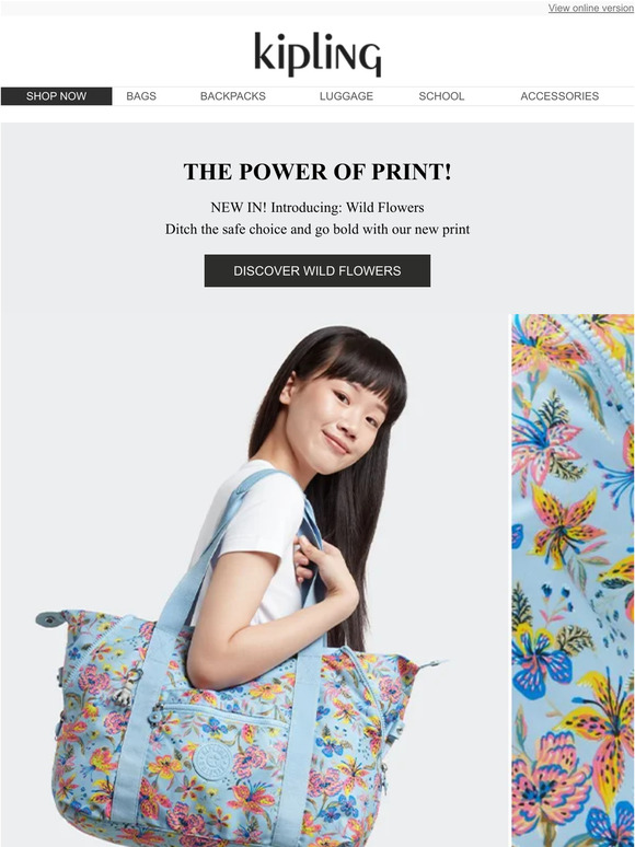 NEW IN! Set the tone with Wild Flowers print!