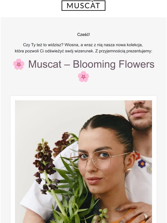 Przygotuj się na wiosnę z nową kolekcją okularów Blooming Flower!