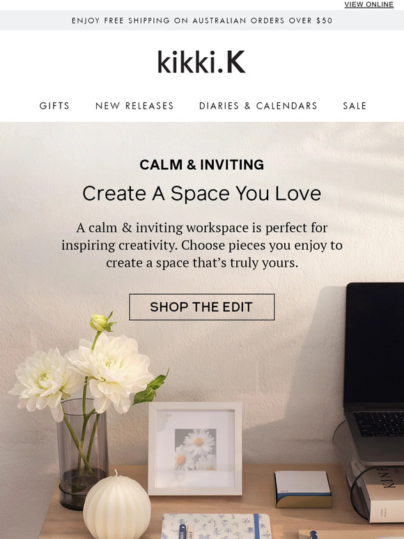 Desk Inspiration | Create a space you love