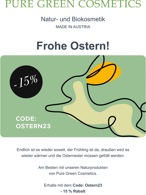 Oster Aktion - 15 %