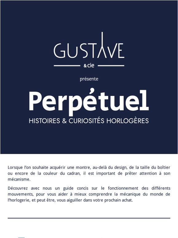 Histoires et Curiosités Horlogères - Les mécanismes de montres