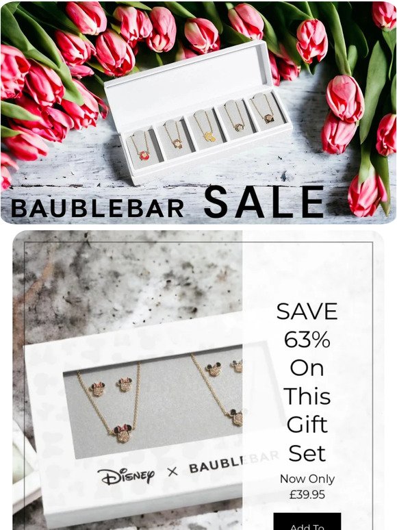💎 Save Up To 75% With Our Baublebar Sale