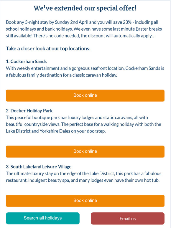 🚨Offer Alert🚨 We've extended our 23% holiday discounts!